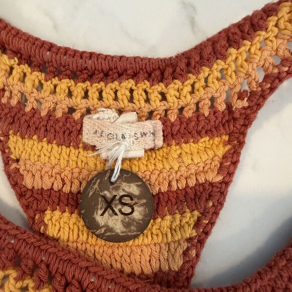 Akoia Swim Crochet Bikini NWT XS Retail $180 - Picture 4 of 7